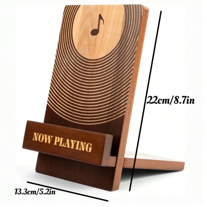 NOW PLAYING Vinyl Record Stand