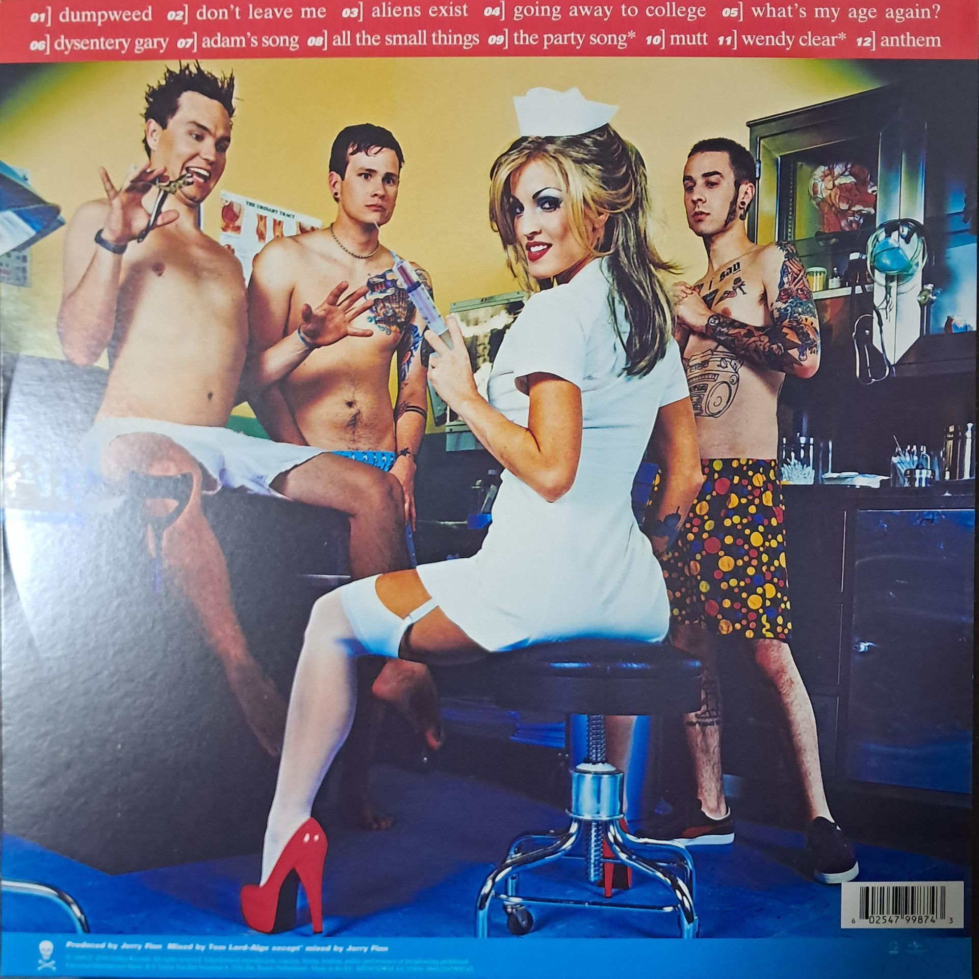 Blink-182 – Enema Of The State (Europe Pressing - Reissue - Stereo - 180Gram - 2016 - Gatefold)