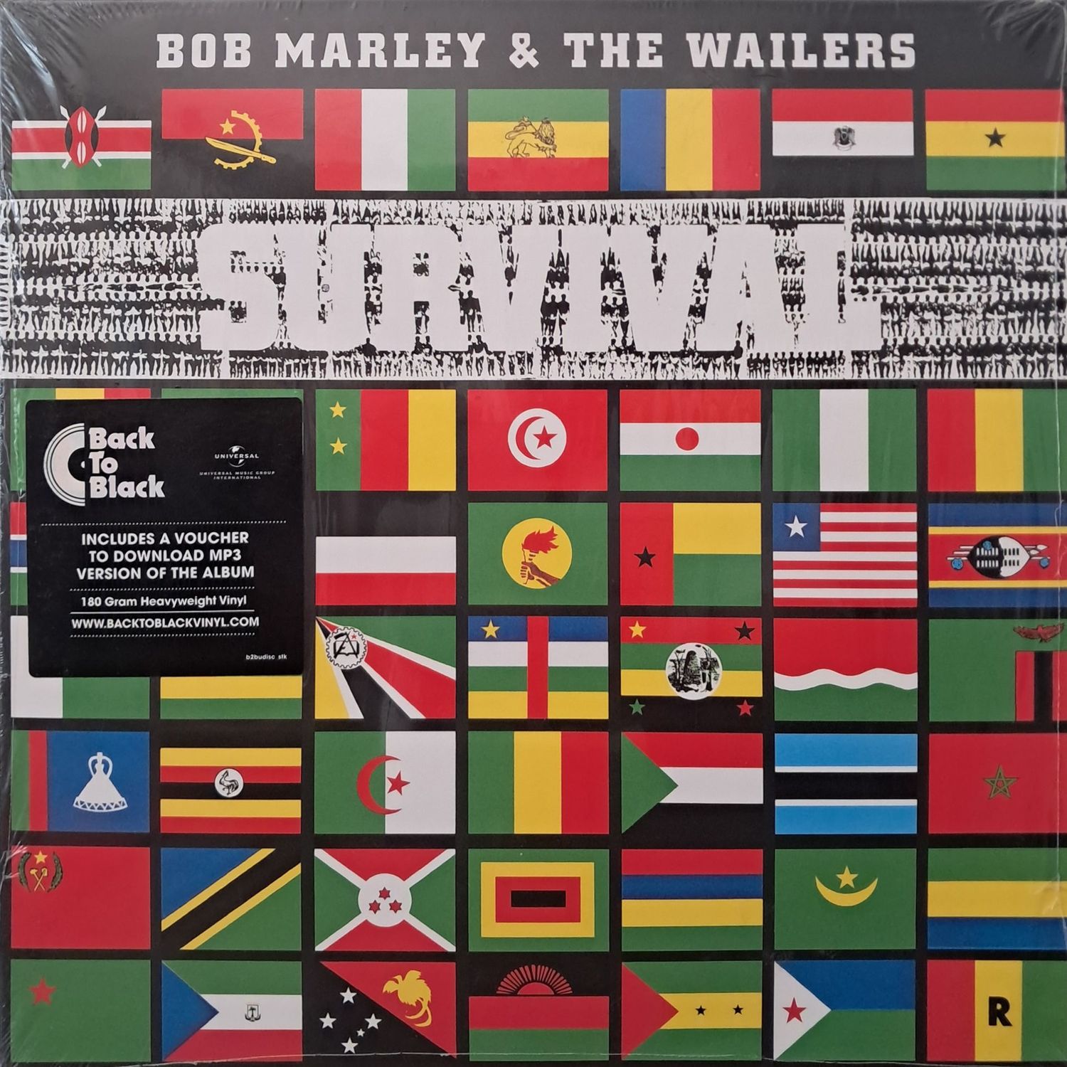 Bob Marley & The Wailers – Survival (Europe Pressing - Reissue - Remastered - 180Gram - 2015)
