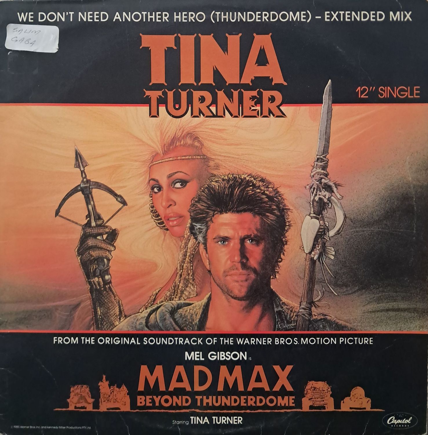 Tina Turner – We Don't Need Another Hero (Thunderdome) - Extended Mix (12