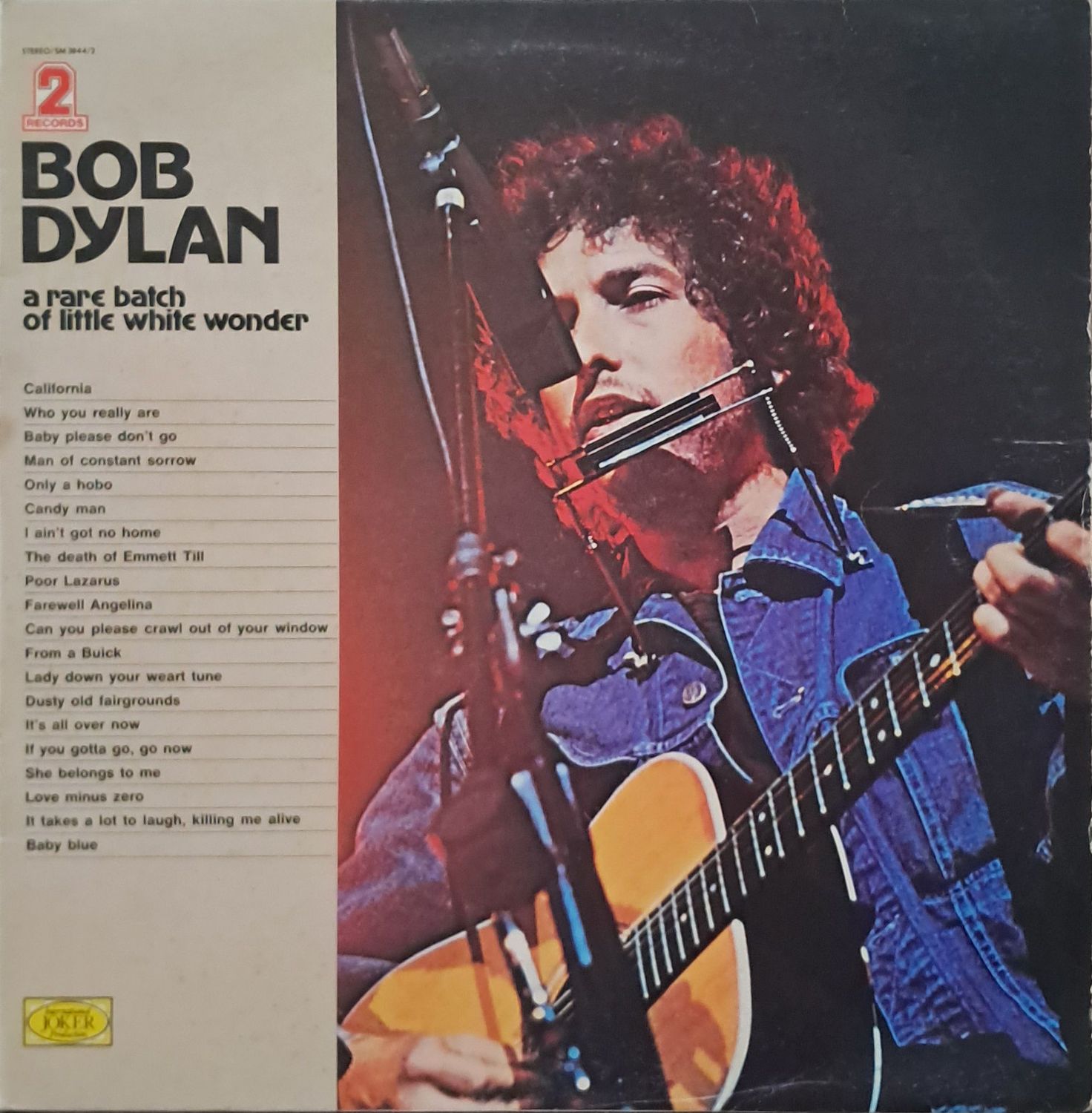 Bob Dylan – A Rare Batch Of Little White Wonder (2XLP - Italy Pressing - Unofficial Release -  1977 - Gatefold)