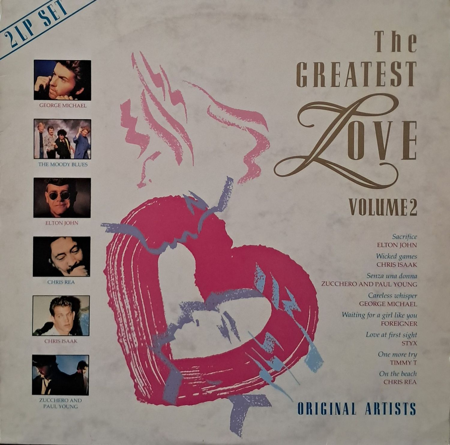Various – The Greatest Love Vol.2 (2XLP - 1991)