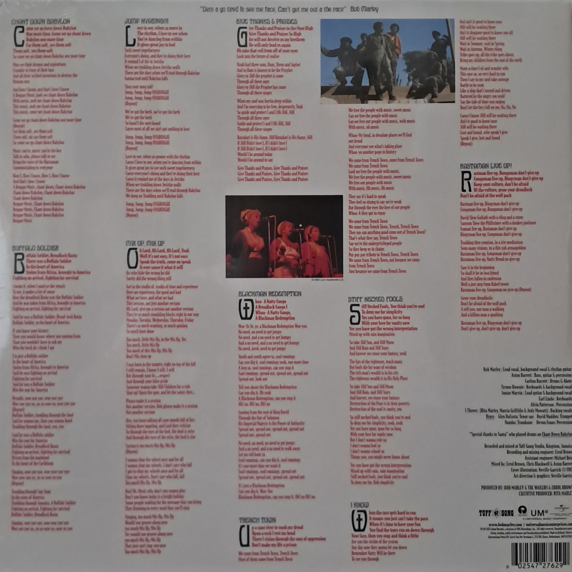 Bob Marley & The Wailers – Confrontation (US Pressing - Reissue - Remastered - 180G - Gatefold - 2015 - Sealed)