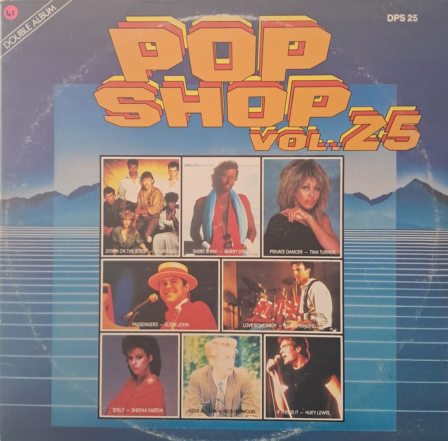 Various – Pop Shop Vol. 25  (2XLP) (1984) (Gatefold)