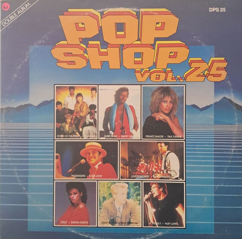 Various – Pop Shop Vol. 25  (2XLP) (1984) (Gatefold)