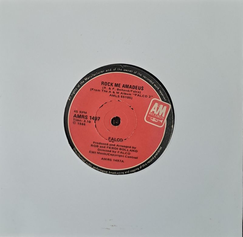Falco – Rock Me Amadeus (7"Single - 1985)