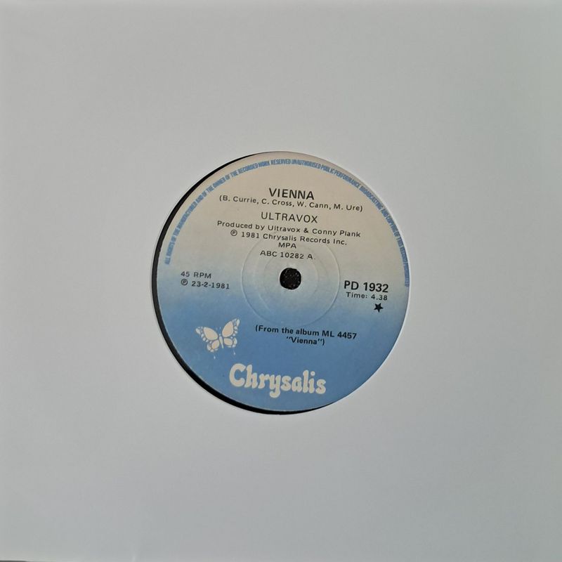 Ultravox – Vienna (7"Single - 1981)