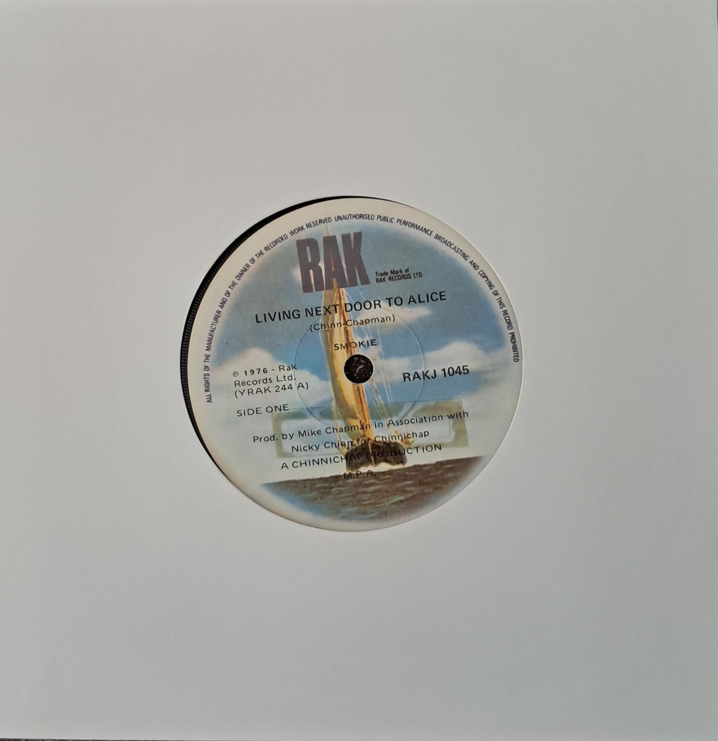 Smokie – Living Next Door To Alice (7 Smokie – Living Next Door To Alice (7"Single - 1976)