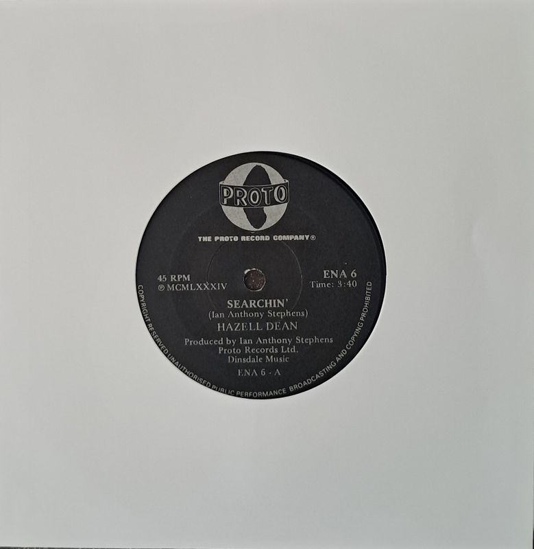 Hazell Dean – Searchin' (I Gotta Find A Man) (7"Single - Misprint - 1983)