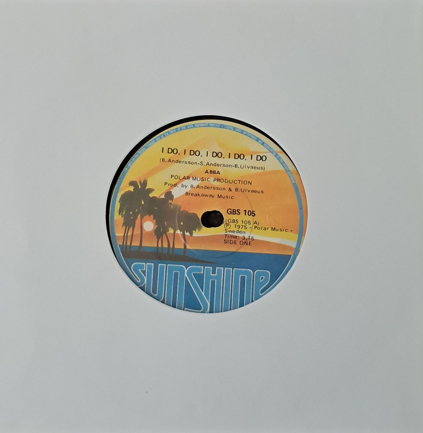 ABBA – I Do, I Do, I Do, I Do, I Do (7"Single - 1975)