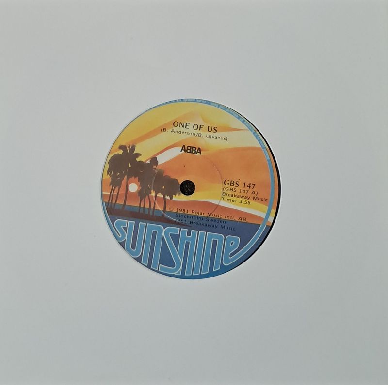 ABBA – One Of Us (7"Single - 1981)
