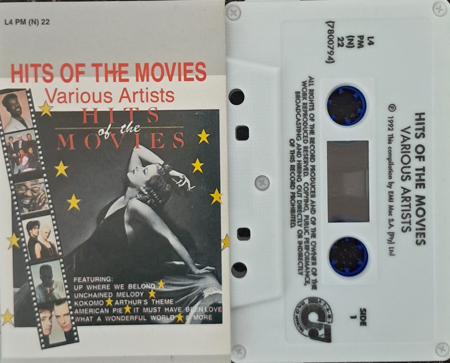 Hits Of The Movies - Various Artists ( 1992)