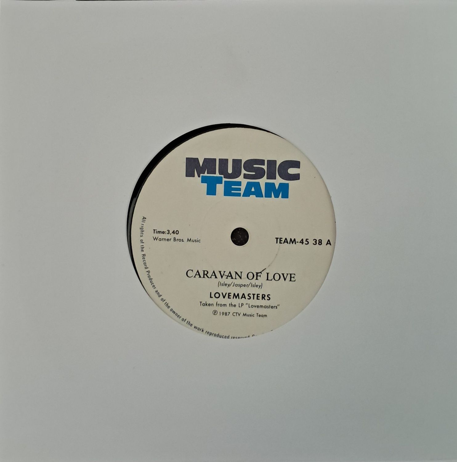 Lovemasters – Caravan Of Love (7 Lovemasters – Caravan Of Love (7"Single - 1987)