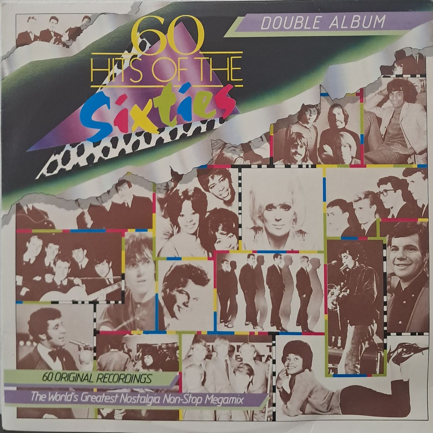 Various – 60 Hits Of The Sixties (2XLP - 1987)