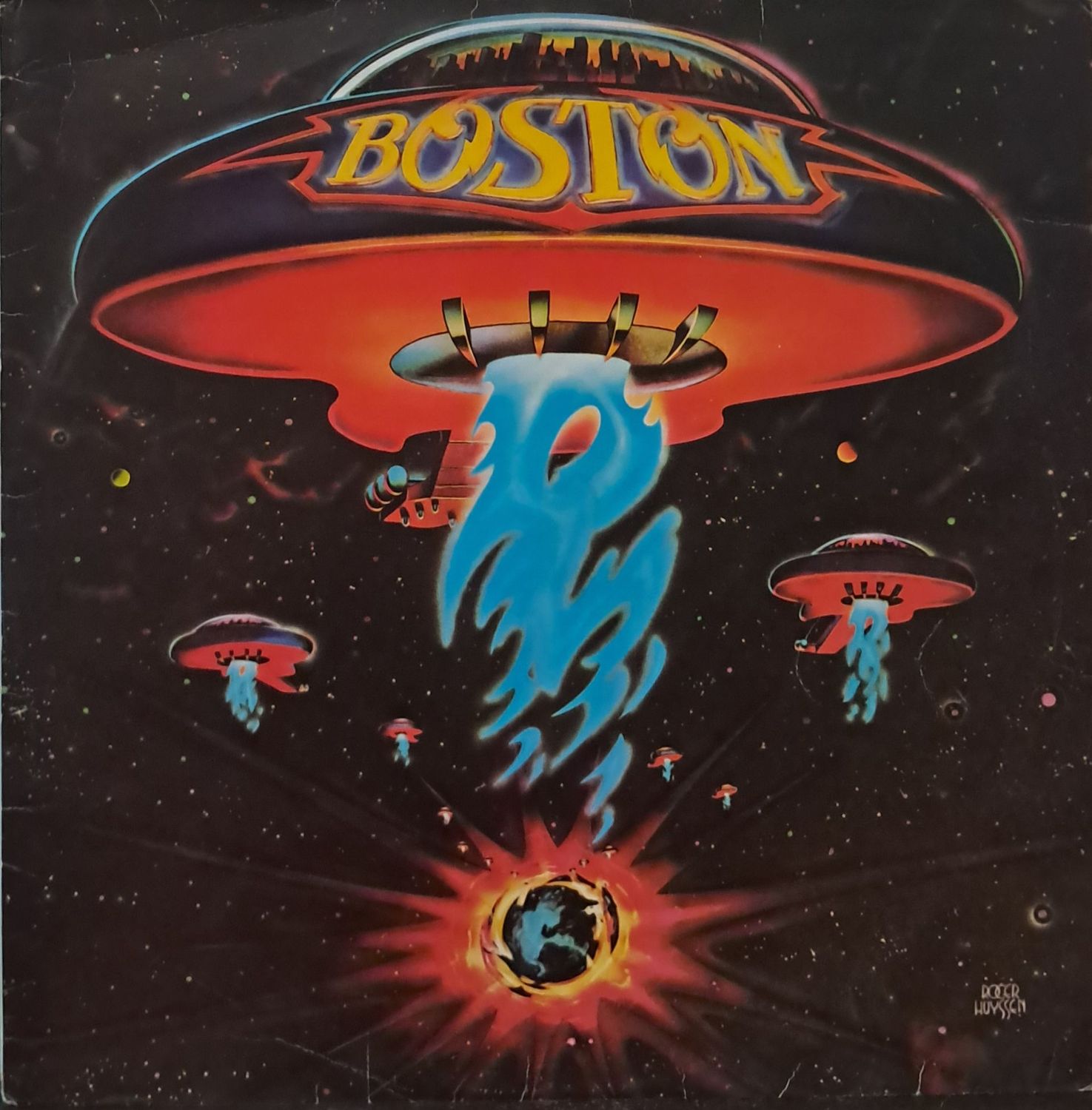 Boston – Boston (Reissue - Blue Label - 1977)