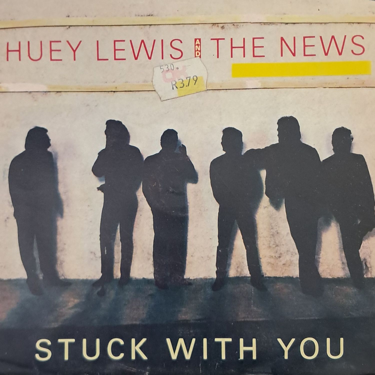 Huey Lewis And The News – Stuck With You (7"Single - 1986)
