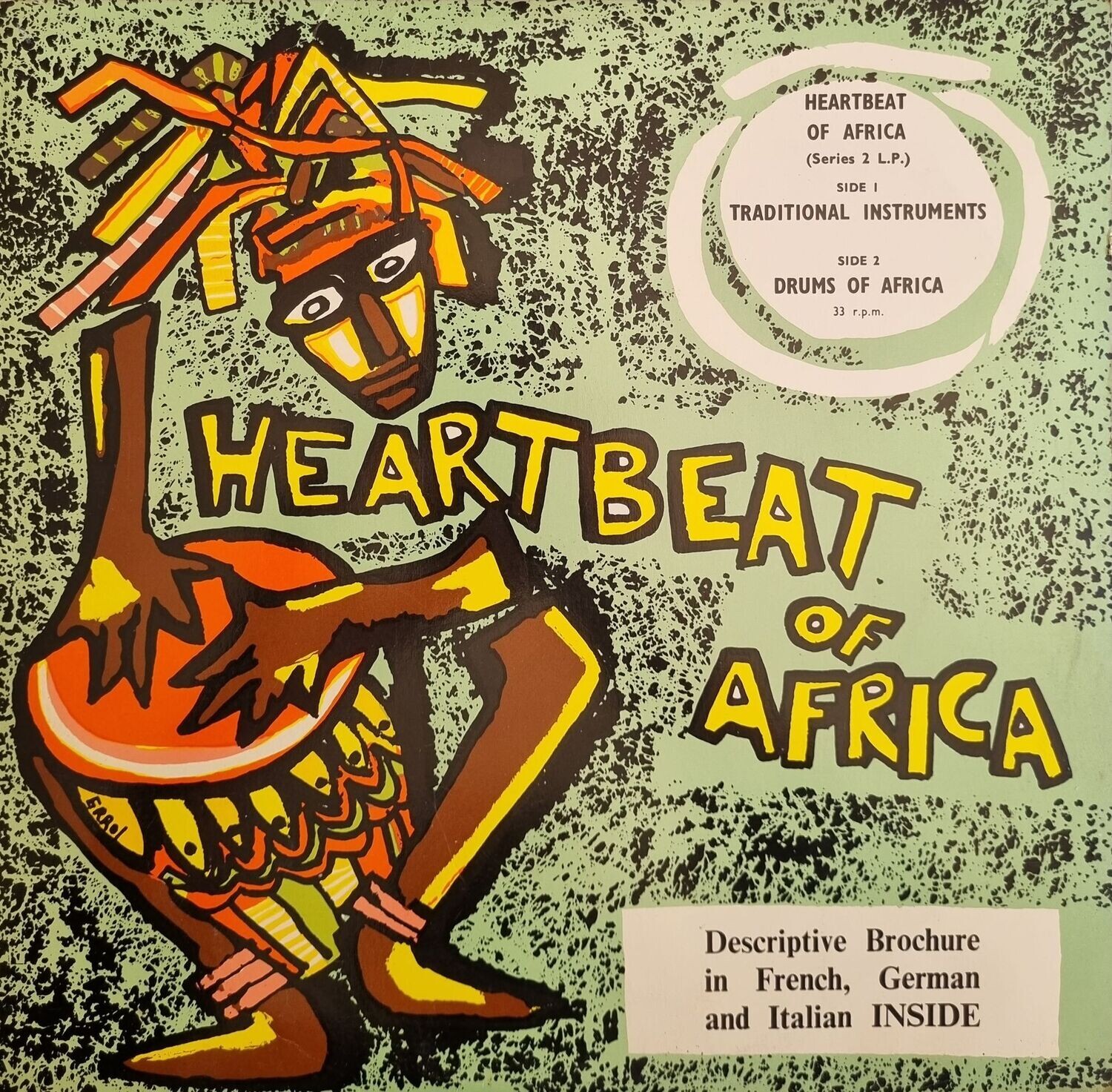 Various – Heartbeat Of Africa - Series 2: Drums Of Africa (1972) Various – Heartbeat Of Africa - Series 2: Drums Of Africa (1972)