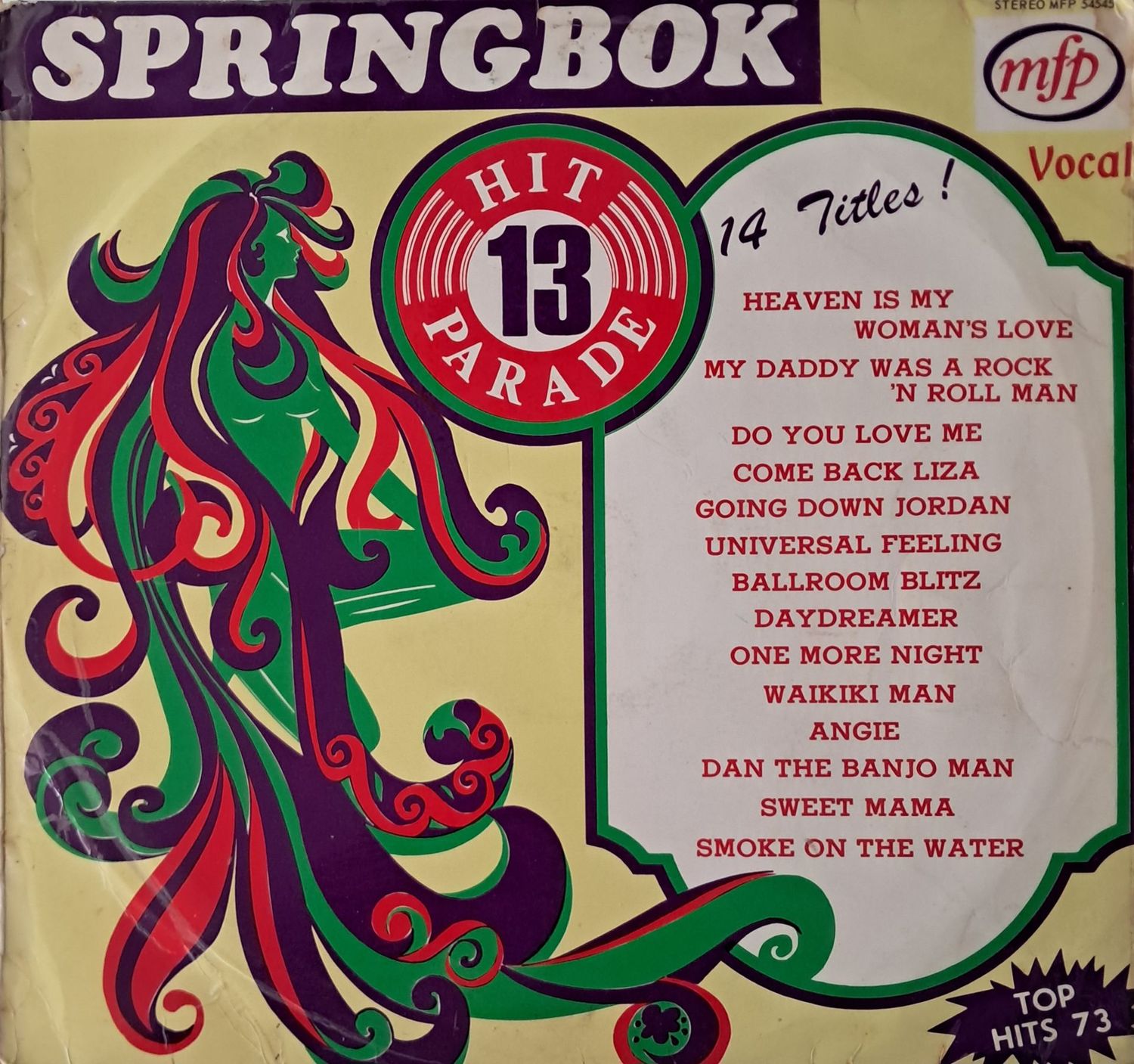 Unknown Artist – Springbok Hit Parade 13 (1973) Unknown Artist – Springbok Hit Parade 13 (1973)
