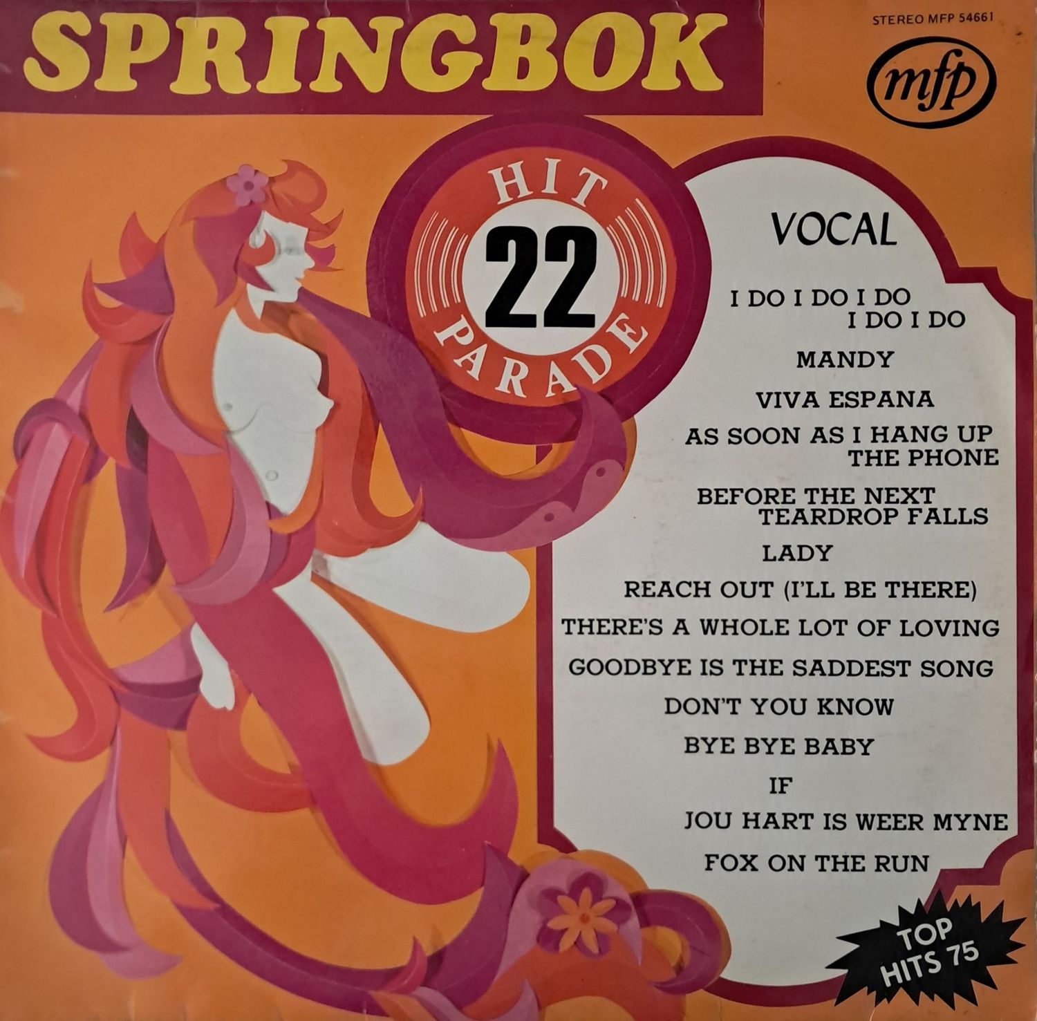 Unknown Artist – Springbok Hit Parade 22 (1975) Unknown Artist – Springbok Hit Parade 22 (1975)