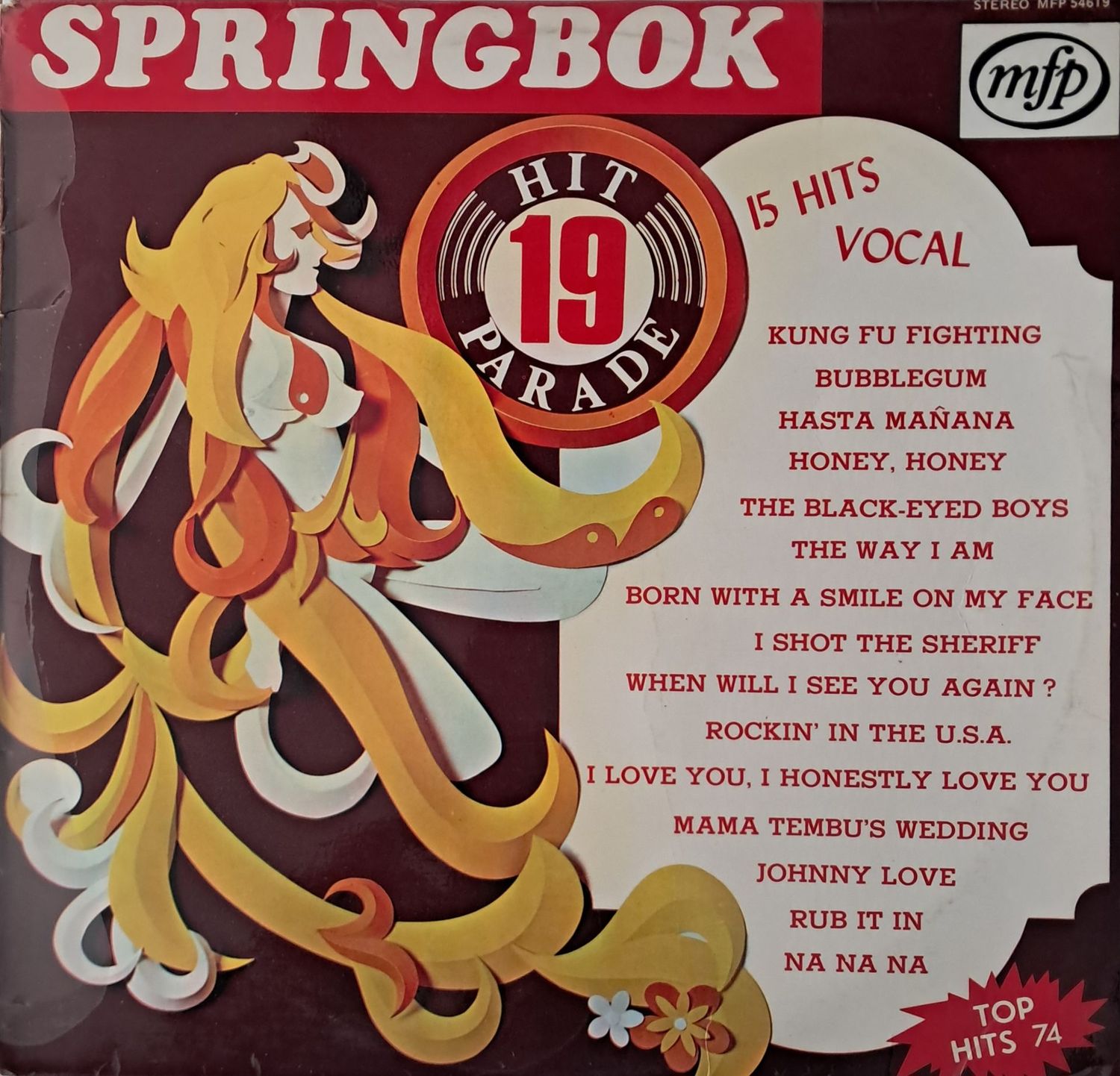 Unknown Artist – Springbok Hit Parade 19 (1974)