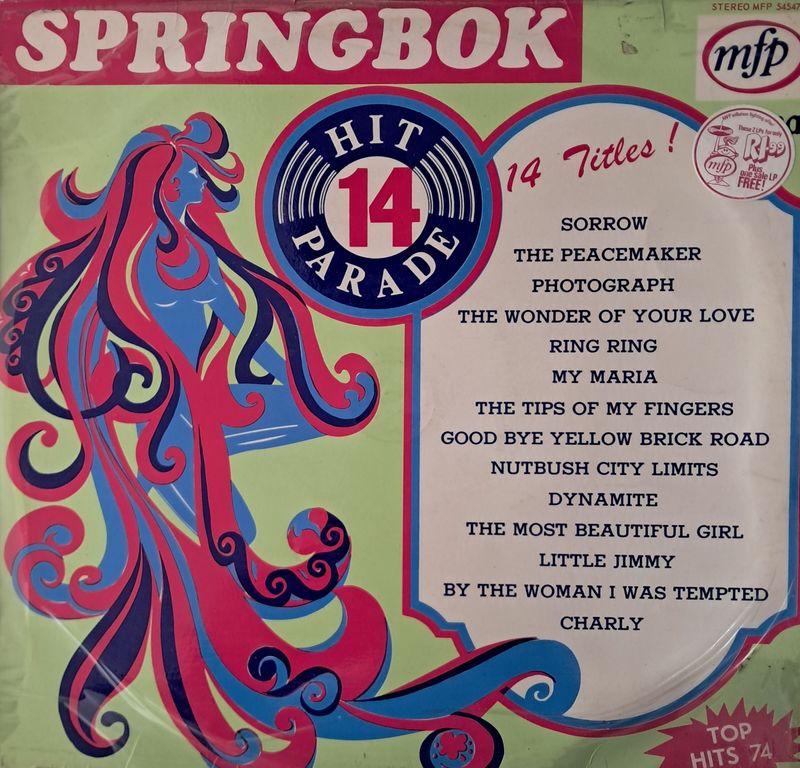 Unknown Artist – Springbok Hit Parade 14 (1974)