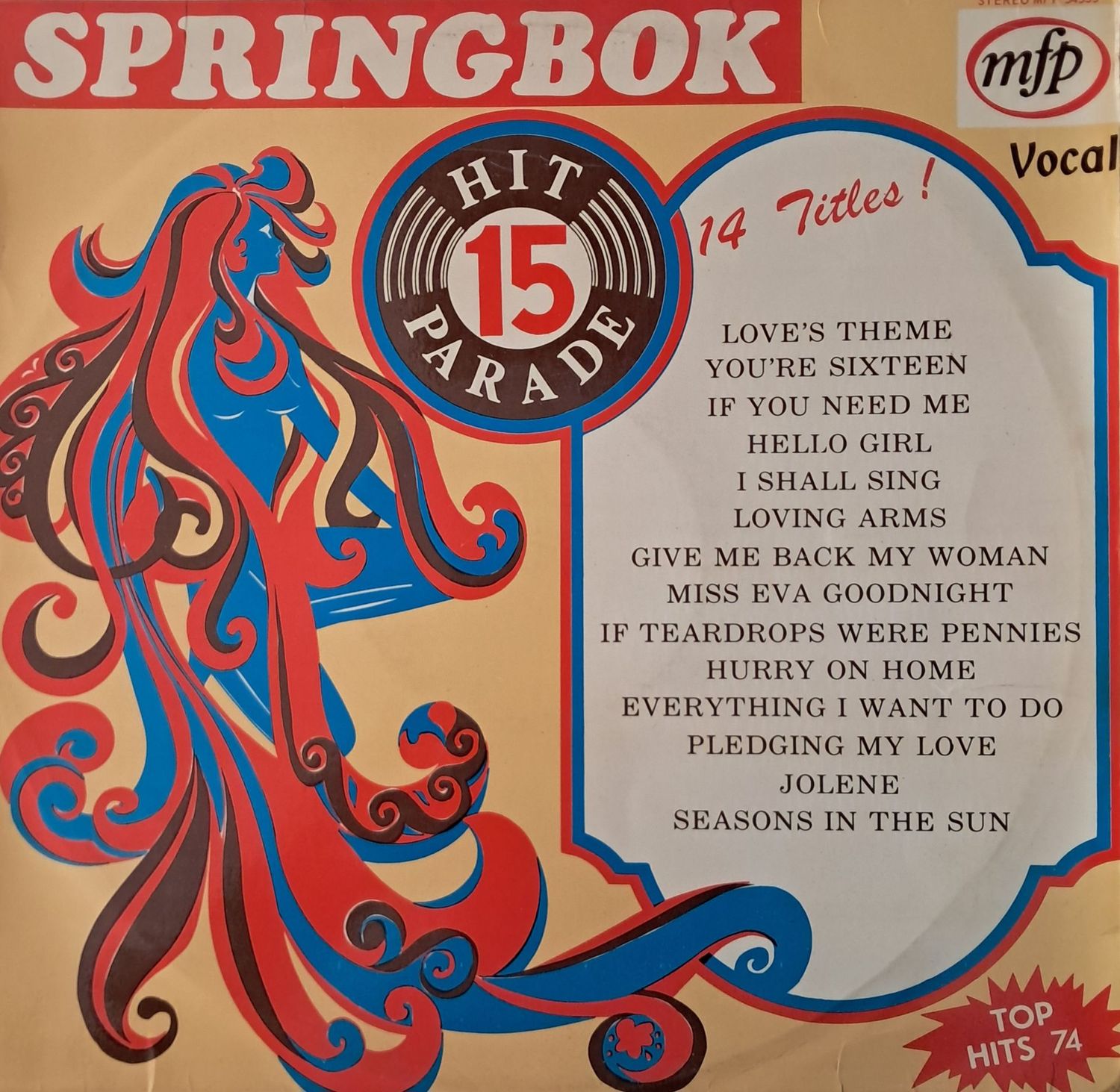 Unknown Artist – Springbok Hit Parade 15 (1974)