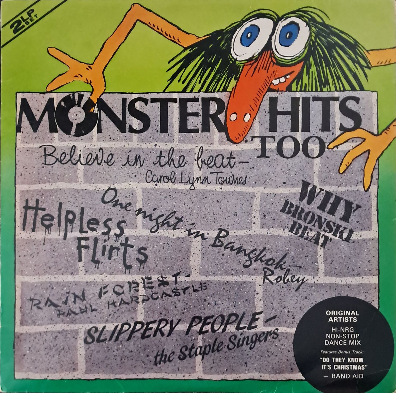 Various – Monster Hits Too (2XLP) (1985)