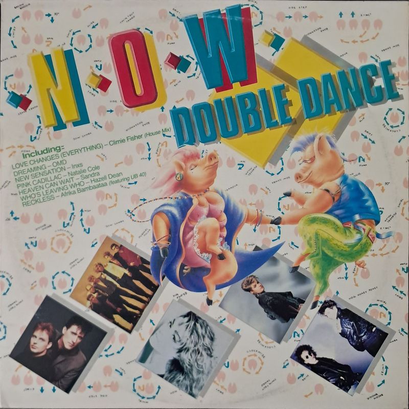 Various – Now Double Dance (2 x Vinyl - 1988 - Gatefold)