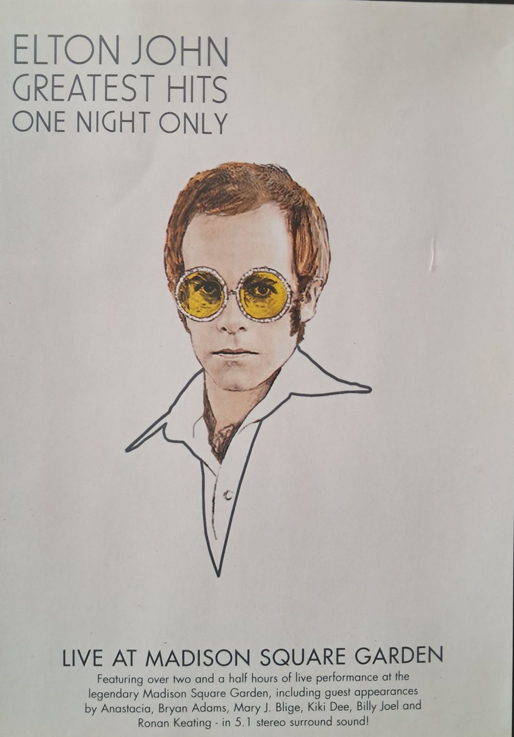 Elton John – Greatest Hits - One Night Only (Europe Pressing) (DVD) (2003) Elton John – Greatest Hits - One Night Only (Europe Pressing) (DVD) (2003)