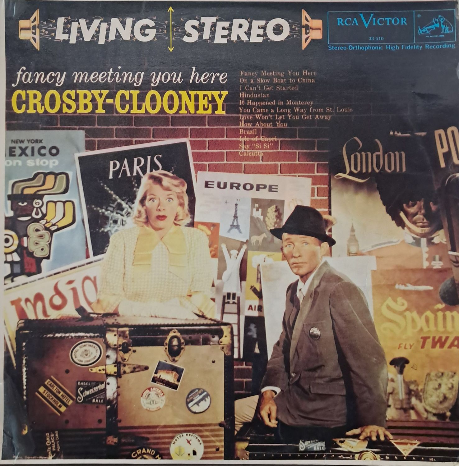 Crosby* - Clooney* – Fancy Meeting You Here (US Pressing) (1958) Crosby* - Clooney* – Fancy Meeting You Here (US Pressing) (1958)