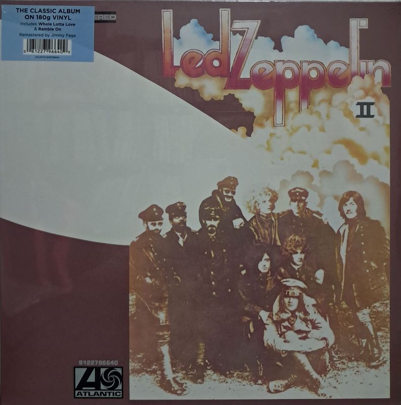 Led Zeppelin – Led Zeppelin II (Europe Pressing - Reissue - Remastered - Stereo - 180 Gram - 2020 - Sealed) Led Zeppelin – Led Zeppelin II (Europe Pressing - Reissue - Remastered - Stereo - 180 Gram - 2020 - Sealed)