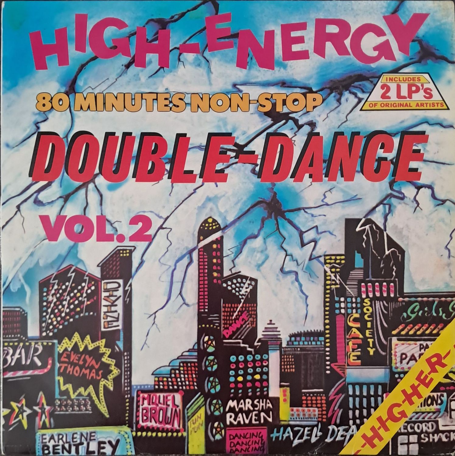 Various – High-Energy Double-Dance Vol. 2 (2 x Vinyl - 1984) Various – High-Energy Double-Dance Vol. 2 (2 x Vinyl - 1984)