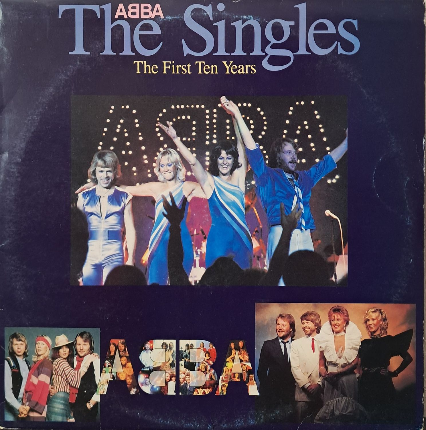 ABBA – The Singles (The First Ten Years) (2xLP) (Reissue - Blue Labels) (1990)
