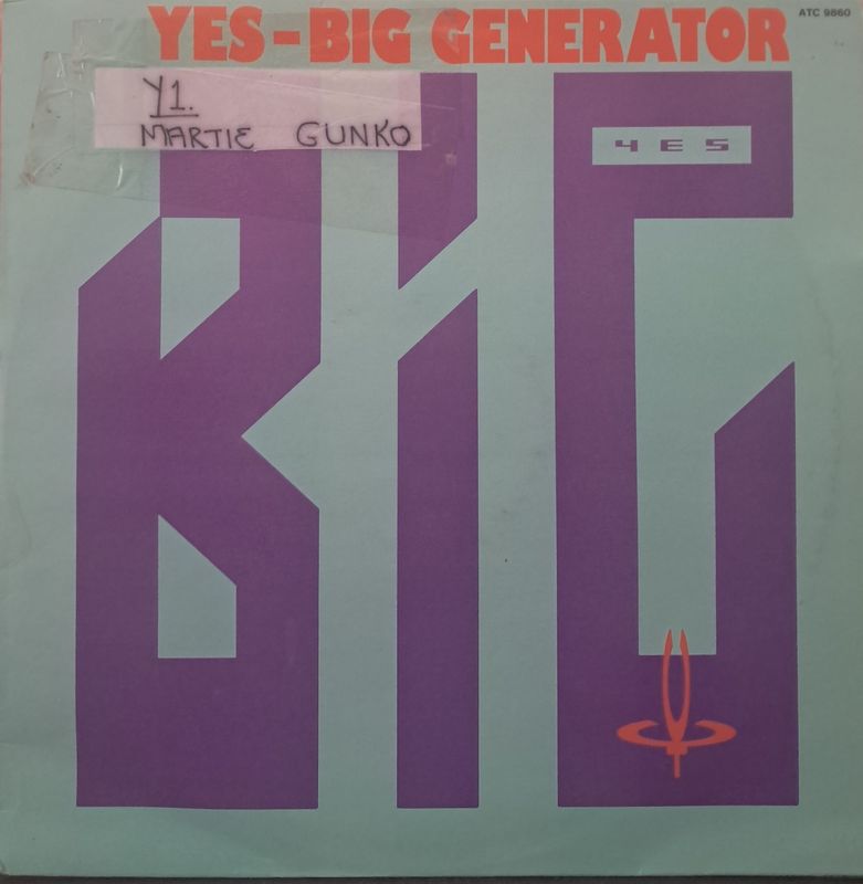 Yes – Big Generator (1987)