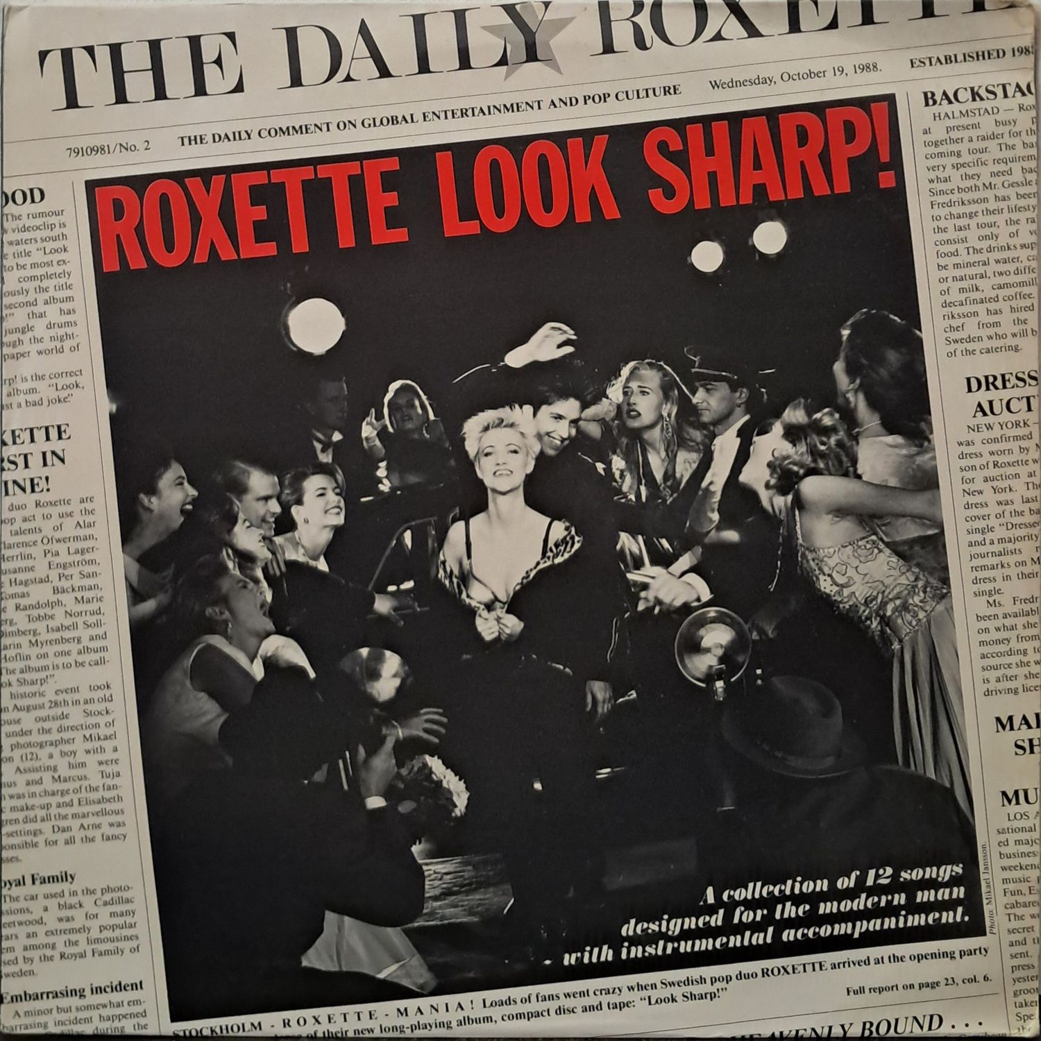 Roxette – Look Sharp! (1989)