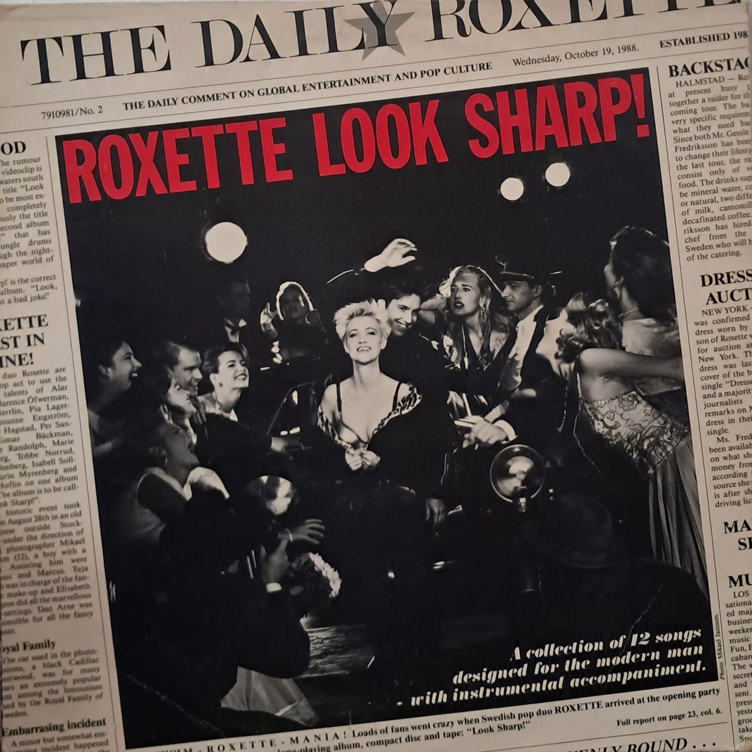 Roxette – Look Sharp! (1989)