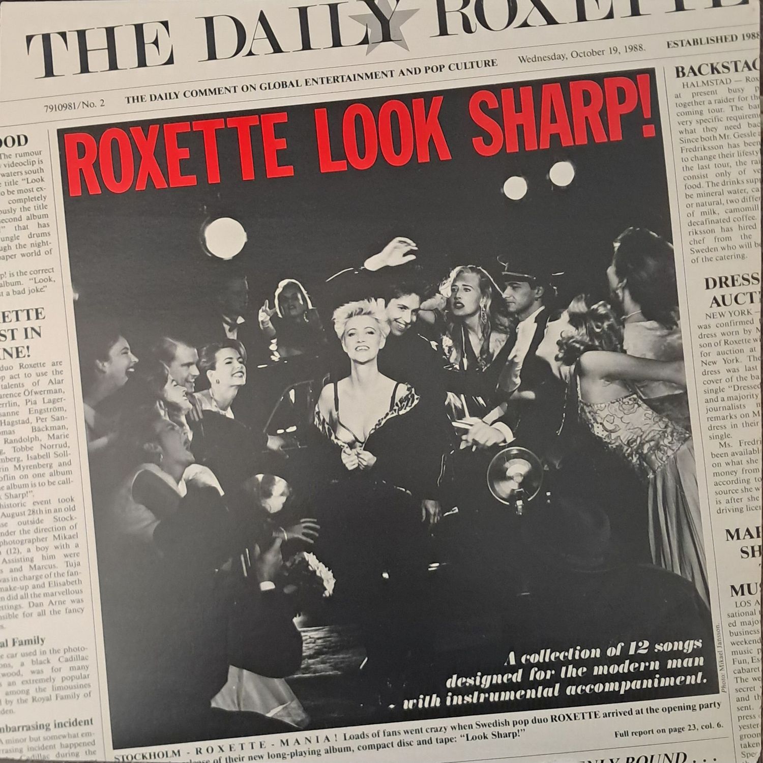 Roxette – Look Sharp! (1989)
