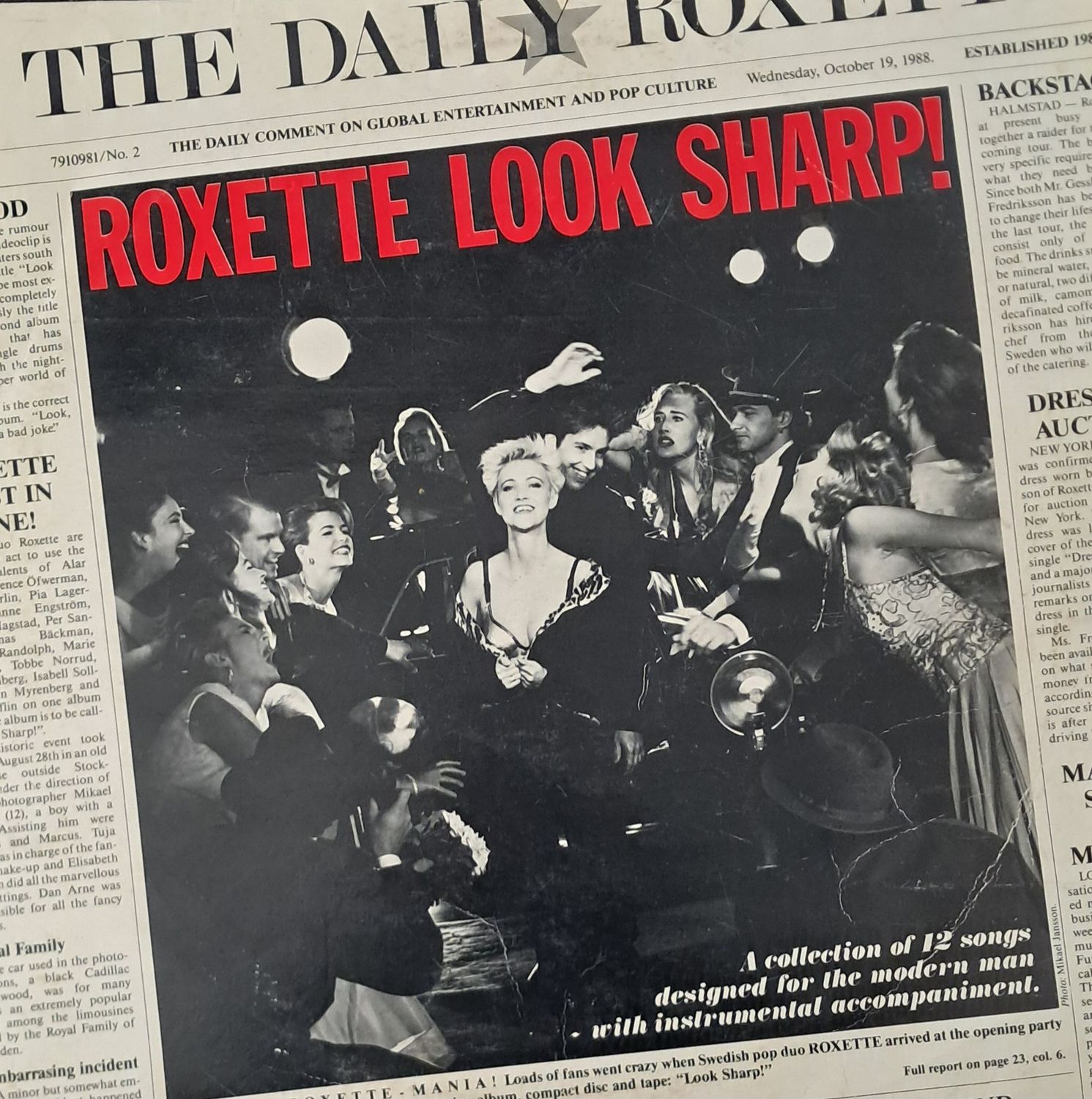 Roxette – Look Sharp! (1989)