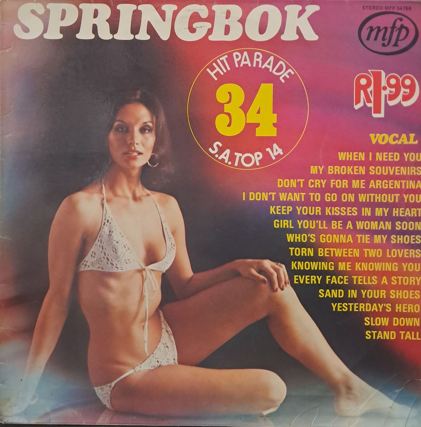 Unknown Artist – Springbok Hit Parade 34 (1977) Unknown Artist – Springbok Hit Parade 34 (1977)