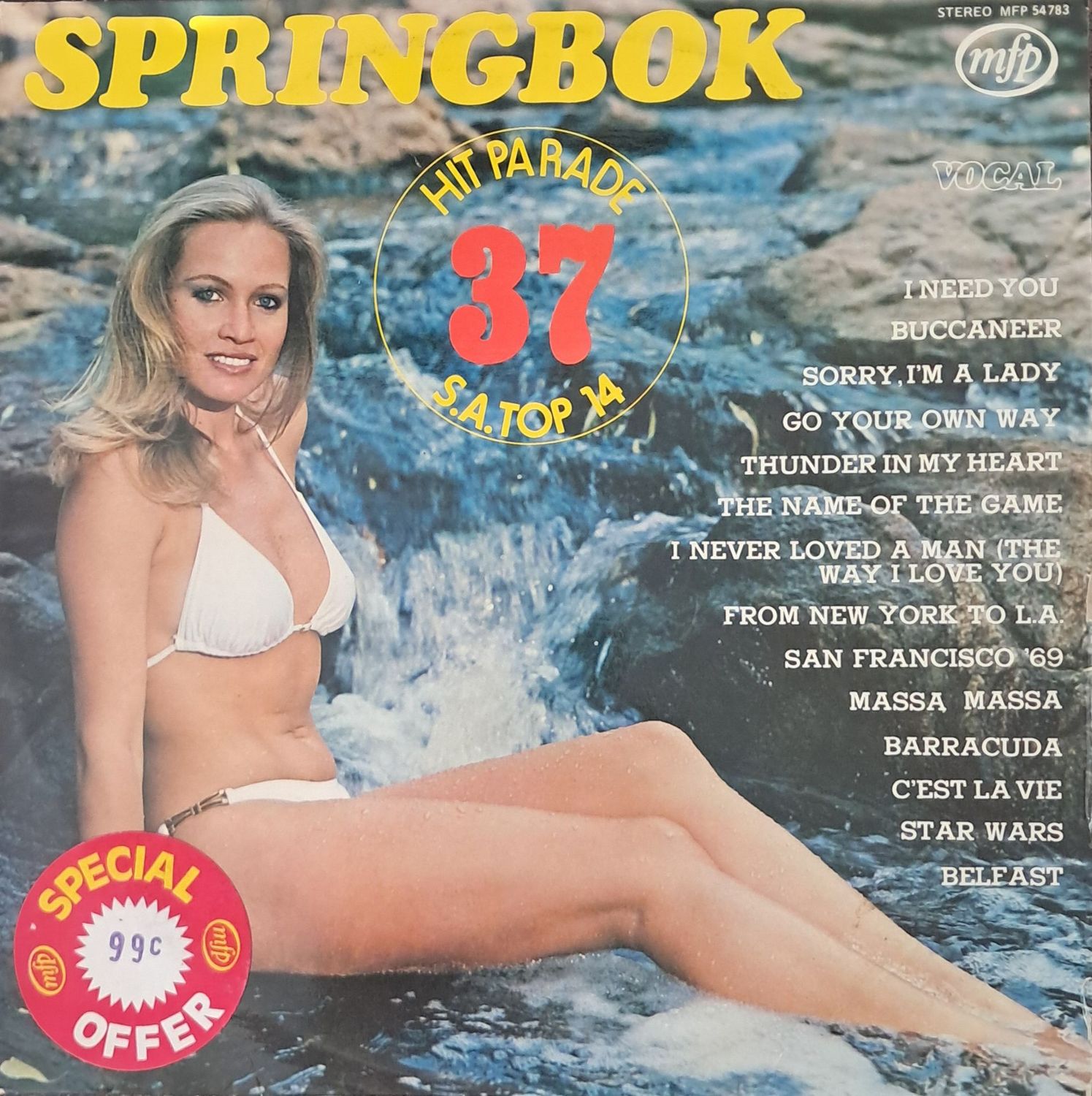 Unknown Artist – Springbok Hit Parade 37 (1977)
