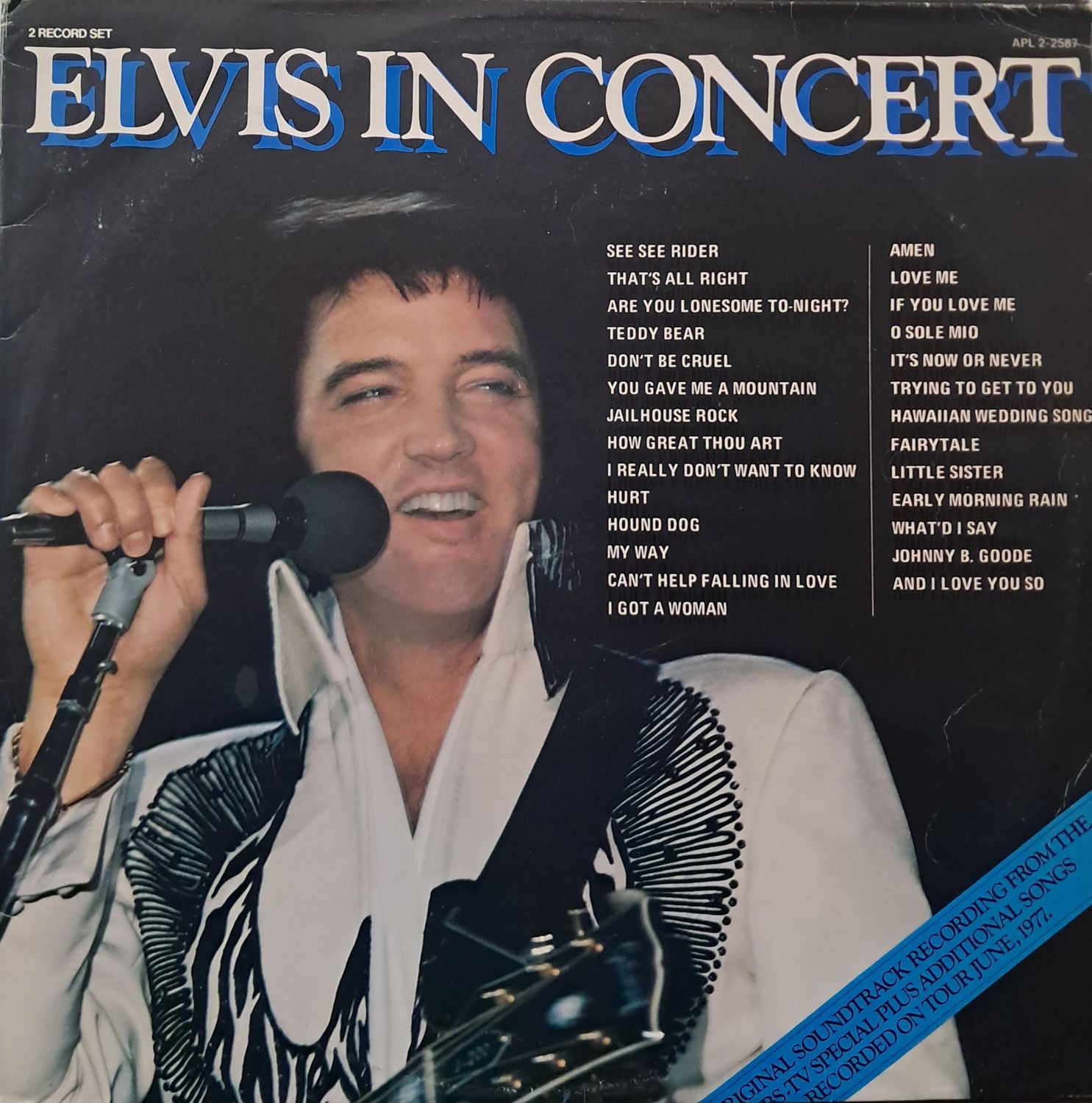 Elvis Presley – Elvis In Concert (2XLP - 1977 - Gatefold) Elvis Presley – Elvis In Concert (2XLP - 1977 - Gatefold)