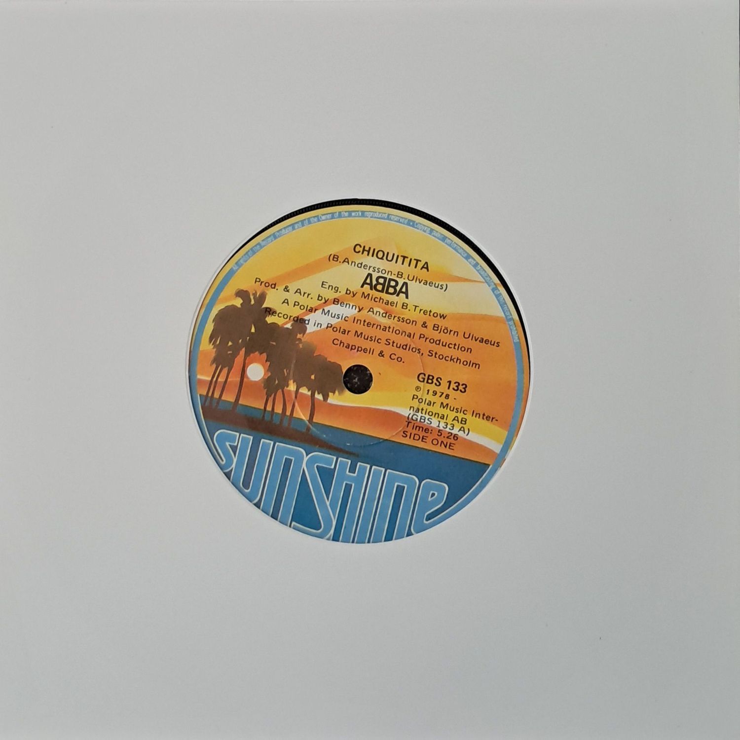 ABBA – Chiquitita (7"Single - 1977)