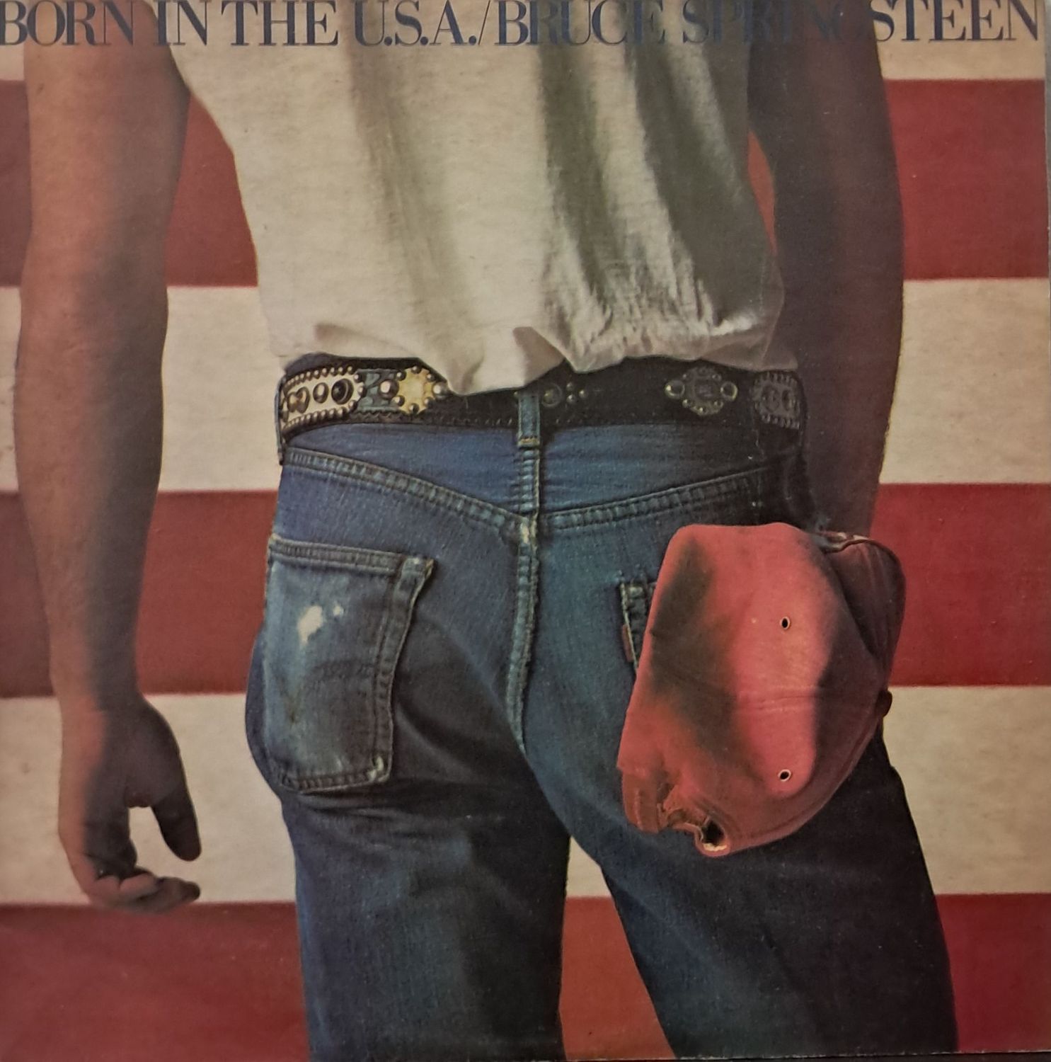 Bruce Springsteen – Born In The U.S.A. (Zimbabwe Pressing - Non-Laminated Sleeve - Misprint - 1984) Bruce Springsteen – Born In The U.S.A. (Zimbabwe Pressing - Non-Laminated Sleeve - Misprint - 1984)