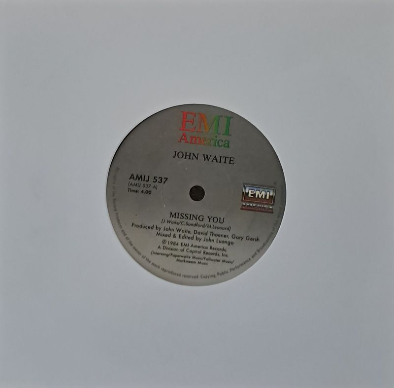 John Waite – Missing You (7"Single - 1984)