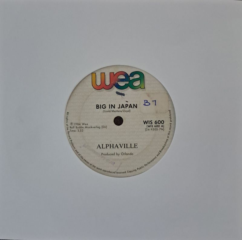Alphaville – Big In Japan (7"Single - 1984)