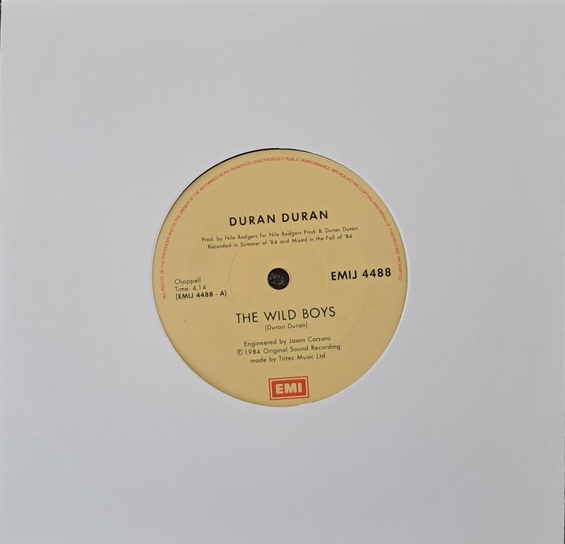 Duran Duran – The Wild Boys (7"Single - 1984)