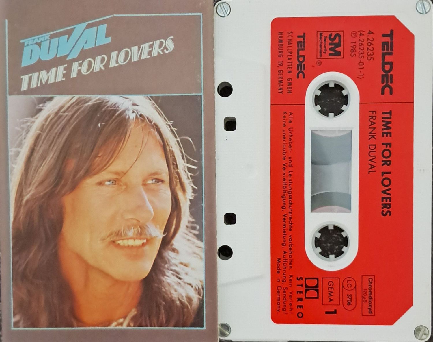 Frank Duval – Time For Lovers (Germany Pressing - 1985)