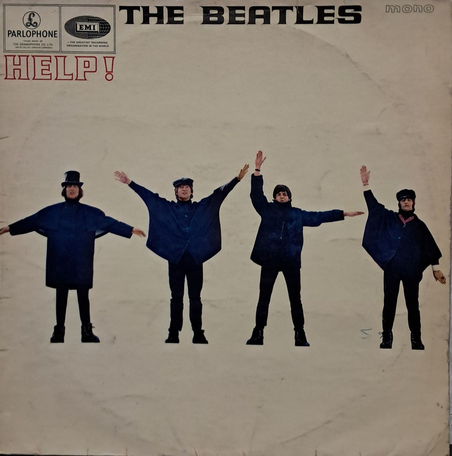 The Beatles – Help! (UK Pressing - Mono - 1965)