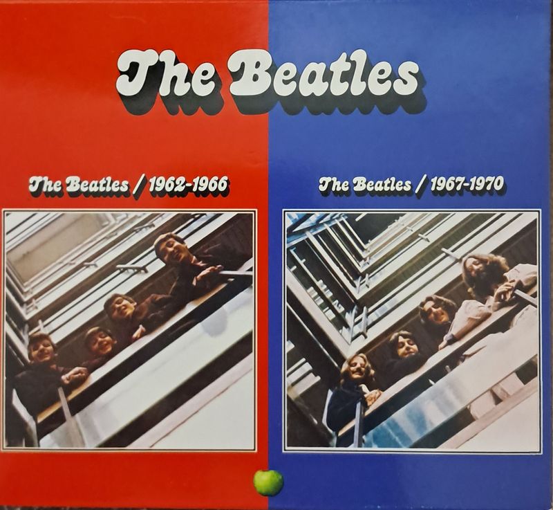 The Beatles – 1962-1966 / 1967-1970 (2X2 CD Box set - Reissue - Remastered- Europe Pressing - 2010 - Slipcase)