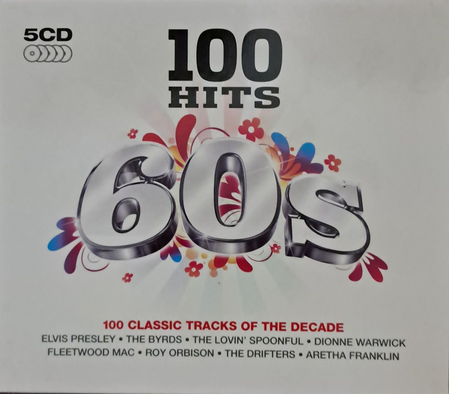 Various – 100 Hits 60s (5XCD Box Set - UK Pressing - 2007)